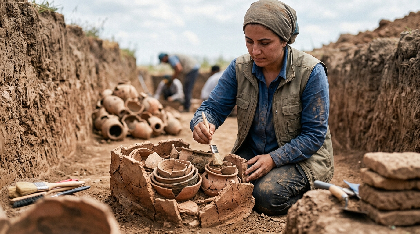 Anatolian Dig Unearths Bronze Age Empire Obsessed Solely with Unboxing Household Goods — Archaeologists in Turkey translate 40,000 clay tablets detailing the highly stylized opening of standard shipping crates and storage jars