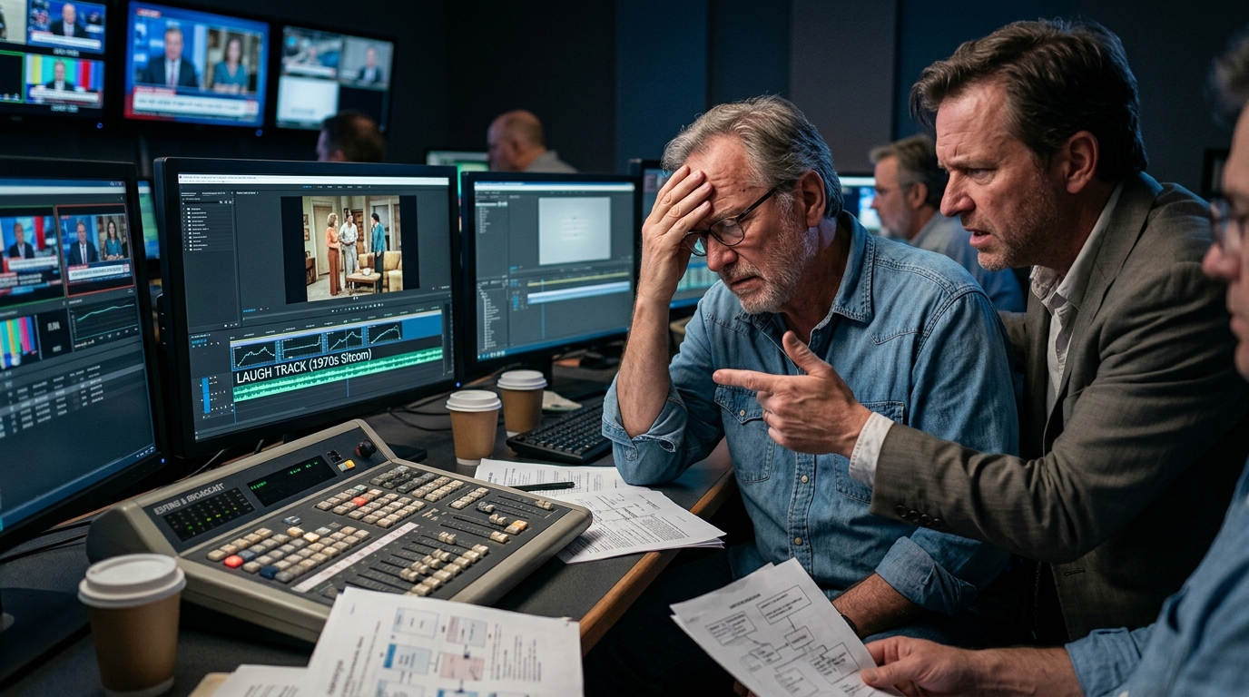 Broadcast Networks Face Budget Crisis After Classic Sitcom Laugh Tracks Tokenized on Blockchain — Streaming services and syndication networks must pay fractional royalties to token holders every time a historic "guffaw" or "titter" is broadcast.