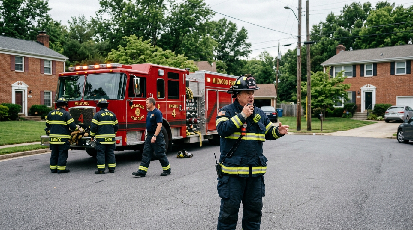 Milwood Fire Department Dispatched to Quiet Intersection to Maintain Statistical Probability — Municipal data-modeling software flagged a 14-day stretch of zero emergency calls in Sector 4 as an unacceptable deviation from the historical mean.