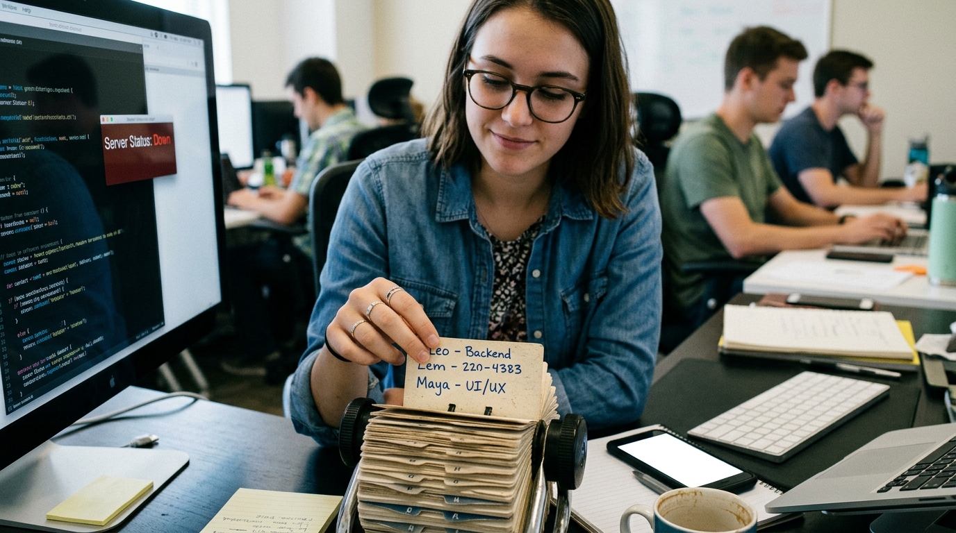 Gen Z Tech Professionals Pivot to 'Rotary-Indexed Paper Cylinders' for Zero-Latency Contact Storage — The low-energy, tactile desktop devices are being praised in Silicon Valley for their 100% uptime and zero-subscription pricing model.