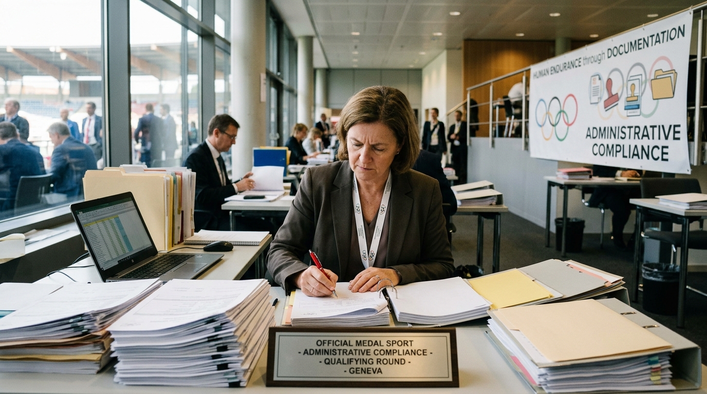 Olympic Committee Introduces Administrative Compliance as Official Medal Sport — Athletes to compete in standardized filing, triplicate stamp alignment, and retroactive waiver drafting under strict time limits