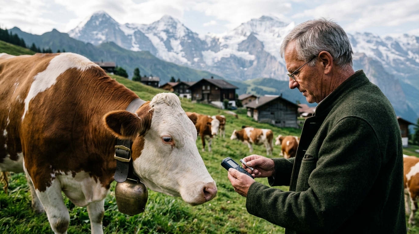 Swiss Village Mandates All Cowbells Be Tuned to F-Major to Prevent 'Pasture Dissonance' — The municipal council of Gonten has established a strict acoustic registry for dairy herds, warning that non-compliant livestock face immediate silencing.